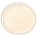 Mojžiš základný košík dno 20x22cm oválna preglejka