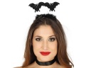 LESKLÝ HALLOWEEN BAT BAND, ČIERNA