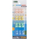 Neodymové hlavňové magnety D.RECT ​​​​10 mm 12 ks