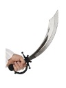 PIRÁTSKA ŠABLA PIRÁTSKA PIRÁTSKA STRIEBORNÁ ZBRAŇ 50 CM