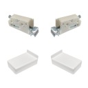 Prívesky CAMAR 806 + biele čiapky - sada P/L