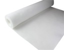 BIELA ​​PLsť 400g/m2 - 3mm - mäkká 150x50cm