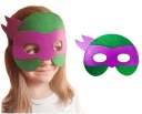PLSTENÁ MASKA NINJA KORYTNAČKY DONATELLO KARNEVAL