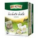 BIG ACTIVE express TEA WHITE JASMINE, ochutený, 20 OBÁLOK