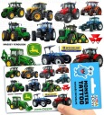 UMÝVAJÚCE DOČASNÉ TETOVANIE PRE DETSKÉ DETSKÉ TRAKTORY ORIGINÁLNE DIZAJNY