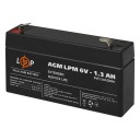 Batéria AGM LPM 6V – 1,3 Ah (7,8 Wh) pre neprerušiteľné zdroje napájania