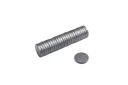 Cylindrický feritový magnet MW 20x3 F30, sada 10 kusov