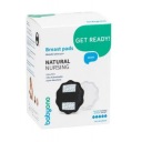 BABYONO Natural Nursing dojčiace podložky čierne 298/02 24 kusov