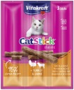 Vitakraft Cat Stick Mini Morčacie a jahňacie 3x6g