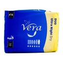 Ultra NIGHT Dry Duo vložky na noc VERA 16 kusov