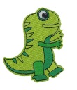 Nažehľovačka, termoreflexná nášivka dinosaura, nášivka 8,2 x 7,1 cm