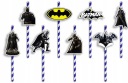 NARODENINOVÉ SLAMKY s POSTAVIČKAMI - BATMAN DC MARVEL COMICS MOVIES - 8 ks.