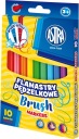 VÝLETY okrúhlych štetcov 10-FAREB ASTRA