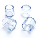 Silikónové poťahy na nohy stoličky, 12,7 mm