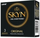 Unimil SKYN ORIGINAL klasické kondómy, bez latexu, 3 ks.