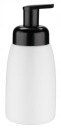 DÁVKOVAČ TEKUTÉHO MYDLA s funkciou peny, KERAMICKÝ, biely, 350 ml