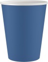 Narodeninové poháre, tmavomodré, papierové, 250 ml, 6 ks