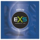 EXS REGULAR kondómy 1 ks klasické, zvlhčené, nasadené, bezpečné