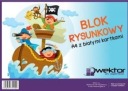 KRESLENIE BLOK A4 ŠKOLSKÝ BIELY VEKTOR 009
