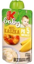 KUBUŚ Baby Mousse Kaša jablkový banán pre deti 100g