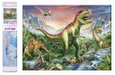 DIAMANTOVÁ MOZAIKA DIAMANTOVÁ VÝŠIVKA T-REX DINOSAUR