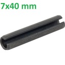 Pružinový čap, rúrkový klin 7X40 mm