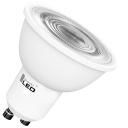 GU10 LED 9W žiarovka, nebliká, teplá biela, 38° CCD VÝKON.