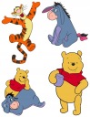 NÁLEPKY NA BIELEJ FÓLII NA NÁSTENNÝ NÁBYTOK MACKO PÚ TIGER OSLOV