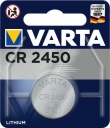 Lítiová batéria pre karty diaľkového ovládania Varta FLAT CR2450