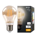 E27 LED žiarovka 4W Filament Vita A60 Warm 2200K Amber High Quality