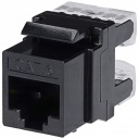 Keystone LAN RJ-45 CAT.6 modul, čierny