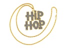 Zlatý retiazkový náhrdelník HIP HOP