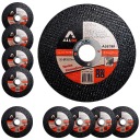 10KS KOVOVÝCH REZNÝCH KOTÚČOV 125 x 2,0 MM KOVOVÝCH REZNÝCH KOTÚČOV 125 SILNÝCH