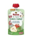 HOLLE MUS POWER PARROT ŠPENÁT HRUŠKA BIO JABLKO OD 6 MESIACOV 100g
