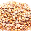 Kovové termo šperky na ozdobu odevov Meď 4mm 100