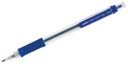 UNI SN-101 vysúvacie guľôčkové pero, modré, 0,3 mm