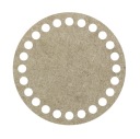 Základňa košíka, kruh, priemer 10cm, 3mm HDF doska