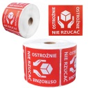 ŠTÍTKY NÁLEPKY SKLO NEVYHAZUJÚ 1000 ks