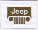 Vyšívaná termo lepiaca náplasť JEEP