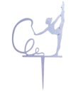 GYMNASTIKA s vlečkou Topper Figurka SILVER