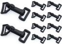 Karabína plastový háčik 2cm 20mm - 10 ks