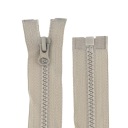 ČLENKOVÝ Zips #5 - 75 CM - SVETLO BÉŽOVÁ ŠEDÁ