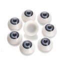 Oči na hračky plastové 20x10mm 4 páry