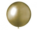 VEĽKÝ lesklý zlatý balón 48cm svadba, svadba, krst