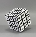 SPEED CUBE sudoku kocka - BIELY DARČEKOVÝ GADGET
