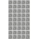 PLSTENÉ PODLOŽKY PRE NÁBYTkové STOLIČKY 15x15mm 45 ks