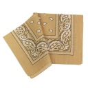 BANDANA, BANDANA, ŠÁTKA, ŠÁLKA, BÉŽOVÁ