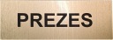 INFORMAČNÁ TABUĽKA s LOGOM, zlatá GRAVÍRA, 20cm2