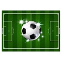 Samolepky A5 LEVEL Futbalová lopta