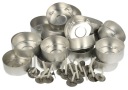 TEALIGHT SET PÁSKY NA SVIEČKY TEAGGLE 3,7 cm + WICKS 20 ks